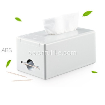 Caja dispensadora de pañuelos desechables Organizador rectangular